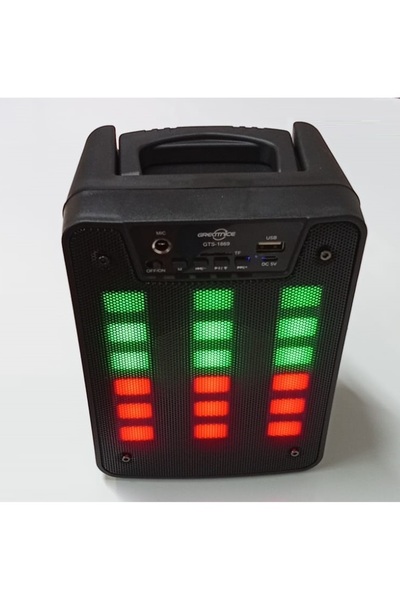 GOLD AKSESUAR GTS 1869 EQ LIGHT WIRELESS SPEAKER 4 INCH BLUETOOTH HOPARLÖR