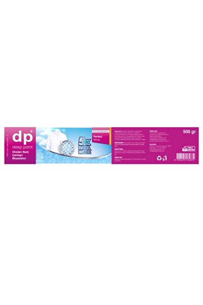 deep point türkiye Oksijen Bazlı Çamaşır Beyazlatıcı 500g r