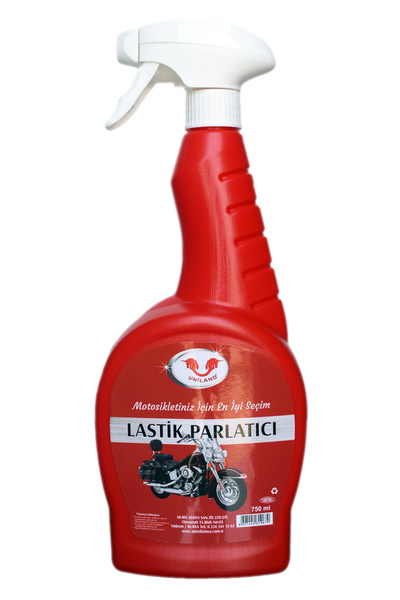 uniland Motosiklet Lastik Parlatıcı 750 Ml+temizleme Süngeri