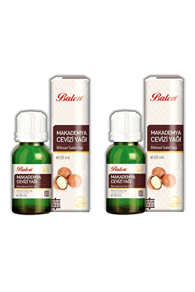 Balen 2 قطعة من زيت المكاداميا بلون الجوز