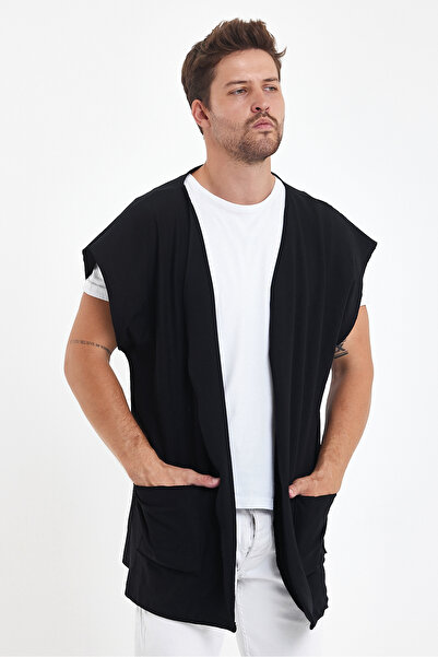rammers Bohemian Oversize Vest - Zero Sleeve, Double Pocket