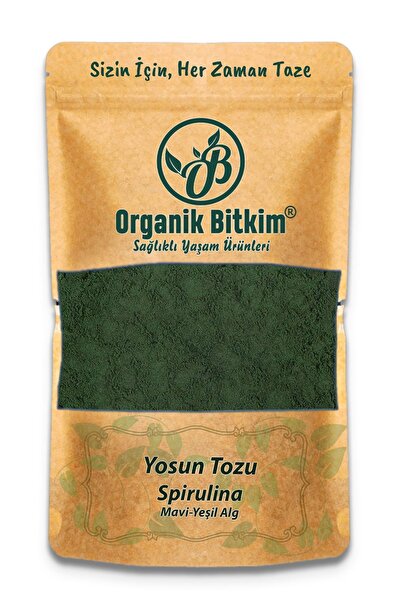 OB Organik Bitkim Yosun Tozu - Spirulina (MAVİ-YEŞİL ALG) 20 gr