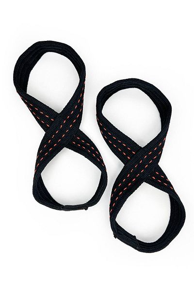 Dex Supports Lasting Energy 8 Loop Lifting Straps + Sackpack Gym Bag Pro Set of 2