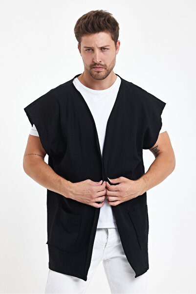 rammers Bohemian Oversize Vest - Zero Sleeve, Double Pocket