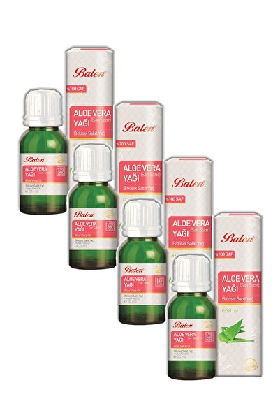 Balen Aloe Vera (YELLOW PACIOUS) 20 ml 4 Pieces of Maceration Oil