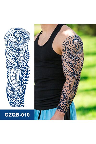 Tattoo 1 Ay Kalıcı Gerçekci Desenli Model Geçici dövme tattoo