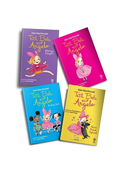 Sia Kitap Tatlı Bela Angela Seti (2-3. Sınıf / 4 Kitap) - Alan Macdonald