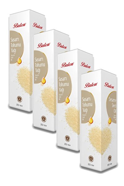 Balen 250 مل 4 قطع زيت بذور السمسم - عصرة باردة