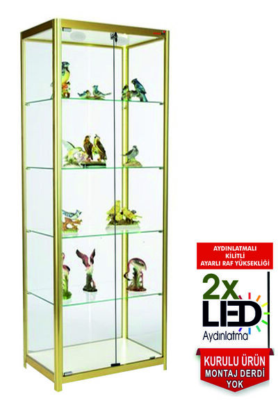 Cam Dolap Camlı Vitrin - Camlı Dolap - Camlı Koleksiyon Vitrini - Teşhir Vitr...