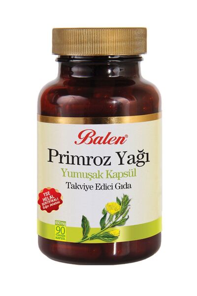 Balen Primroz Çiçeği Yağı 650 Mg 90 Kapsül X 3 Adet