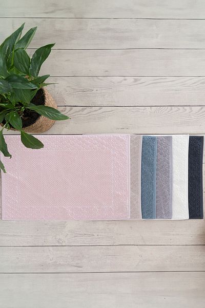 Soley Πλεκτή πετσέτα ποδιών Alana Extra Soft Cotton Rice