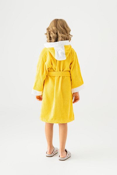 Soley Pueri Unisex Children's Bathrobe - 100% Cotton