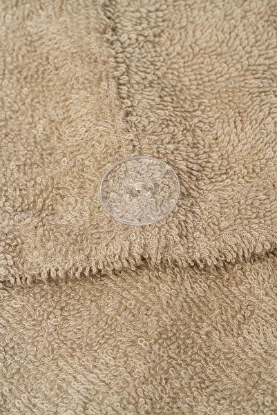 Soley Mayda - Extra Soft 100% Cotton Women's Bathrobe and Hair Cap Set