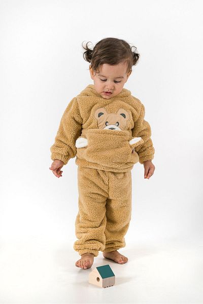 Baby Animals Welsoft Plush Unisex Winter Baby Suits Children's Clothing Baby Outfit children's costume