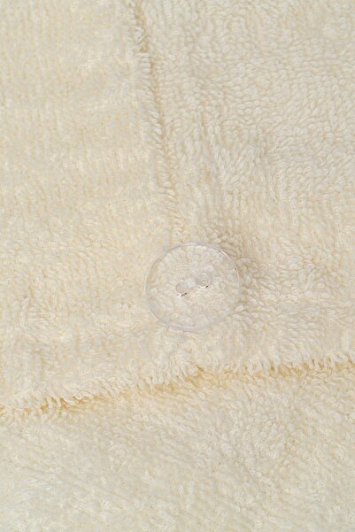 Soley Mayda - Extra Soft 100% Cotton Women's Bathrobe and Hair Cap Set