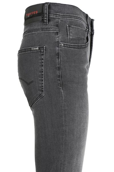 Twister Jeans Мъжки дънки Ghana 636-06 Антрацит - Тесни крачоли и слим крой