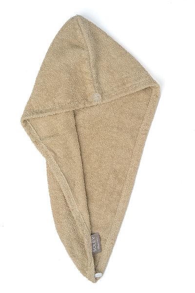 Soley Mayda - Extra Soft 100% βαμβακερό σετ γυναικείων μπουρνούζι και σκουφάκια μαλλιών