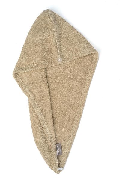 Soley Extra Soft Cotton Πετσέτα μαλλιών Talya - Κόκκαλο