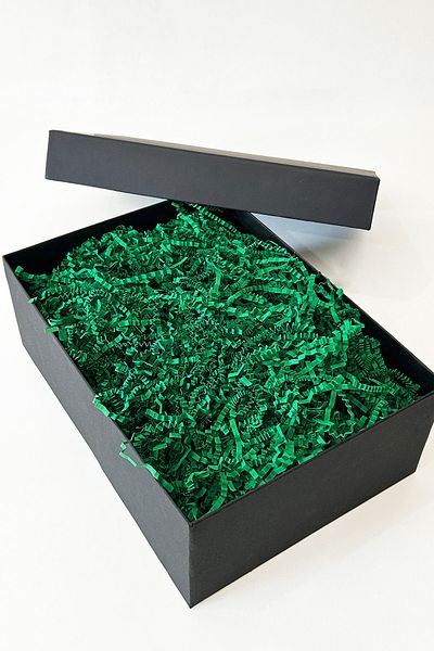 Verahed Cropped Z Zigzag Pine Green Pelur Cropped Paper 100 grams Dark Green Ornamental Filling Material