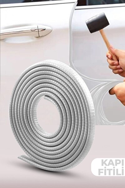 NKT GROUP - Araç Kapı Koruma Fitili 5 Metre Gri Renk