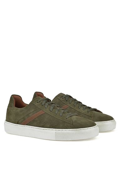 Ziya , Ανδρικό Sneaker από γνήσιο δέρμα 1411026z375 Πράσινο