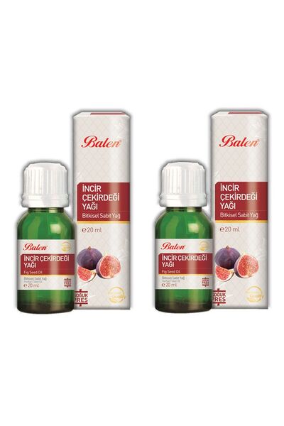 Balen 20 ml x 2 Pieces Fig Seed Oil - Cold Press