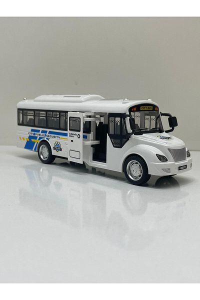 Shem School Shuttle Bus with Sound and Light, Doors Can Be Opened 20 cm (Price Is for One Piece)