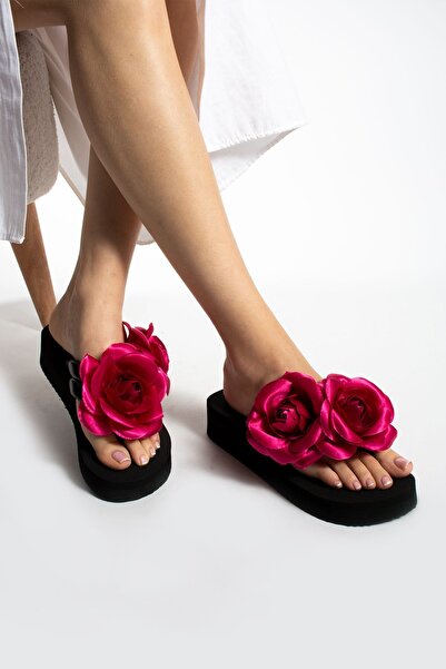 Bermody Papuci cu platformă Megan Rose Painproof - Flip Flops