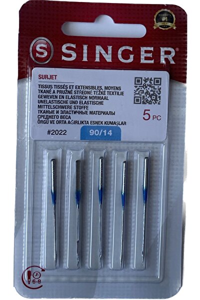 SİNGER OVERLOK İĞNESİ 90/14 NUMARA