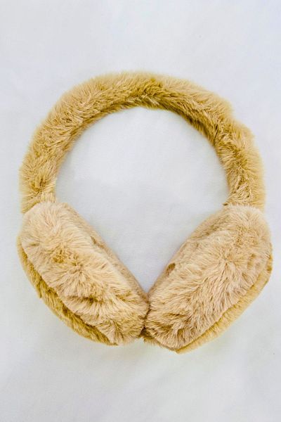 PETEK AKSESUAR Cold Protective Soft Plush Winter Headphones