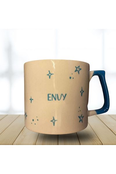 Touz Moda Reverse Face Imrenti White Mug