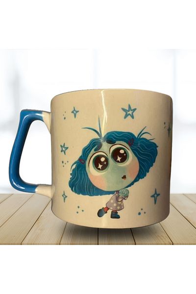 Touz Moda Reverse Face Imrenti White Mug