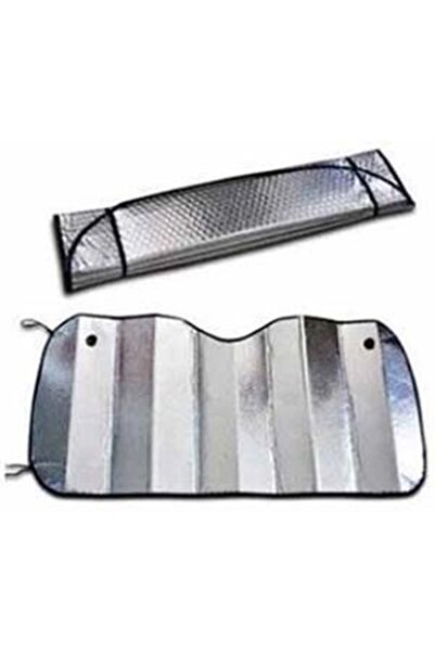 Natural Metalized Sunshade - Short 60x130 Cm