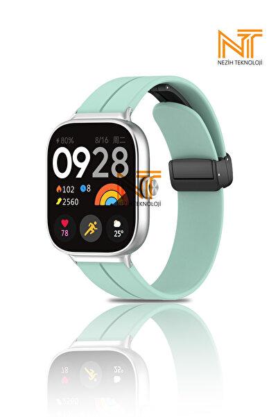 Nezih Case ساعة شاومي ريدمي 4 / 5 / 6 / باند 8 برو / حزام سيليكون عالي الجودة...