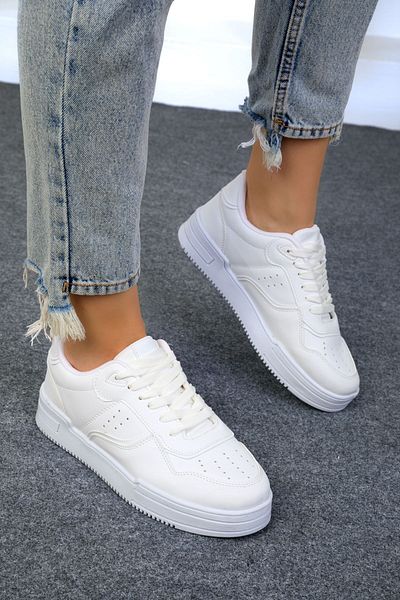 SOHO Weiße Damen Sneakers 17941