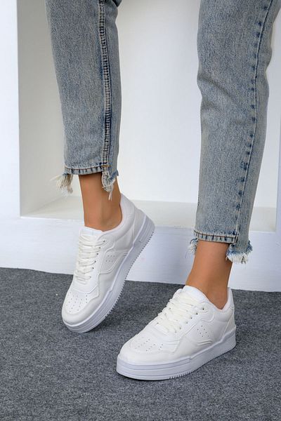SOHO Weiße Damen Sneakers 17941
