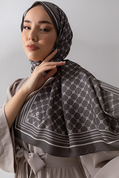 Silk Home 07 Silk Home Monogram Twill Shawl 6514