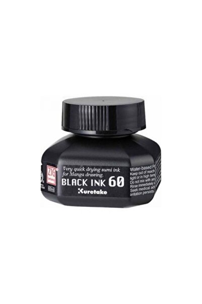 Zig Mangaka Mürekkep Siyah 60ml Cnce-104-6 1 Adet