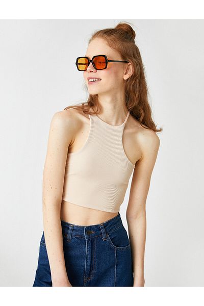 Koton Neckholder-Crop-Sportler