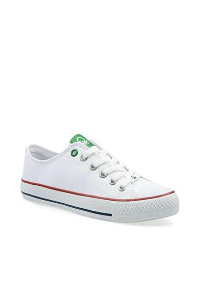 Benetton Bn-30177 Pantofi sport pentru bărbați - alb