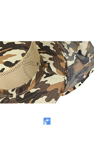 Kardelen Butik Denizli Windproof Camouflage Mountaineer Cap ( 56-58 cm )