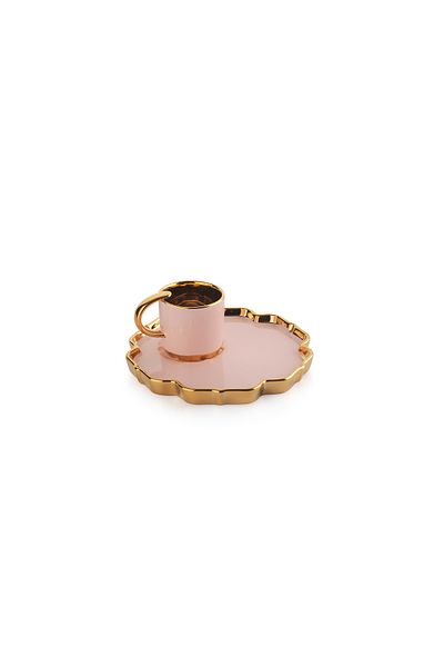 Schafer Goldie 6-Piece Coffee Cup Set - 12 Pieces Pink03