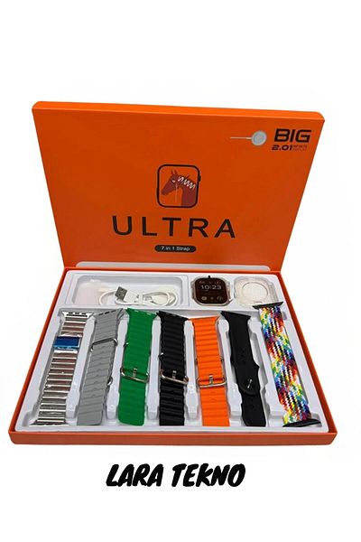 LaraThec ULTRA 7 IN STRAP - Premium Smart Watch 3G1Z
