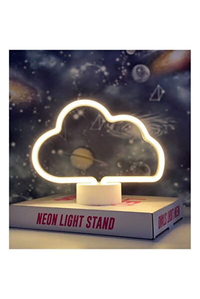 hediyesahibi Bulut Tasarımlı Neon Led Lamba 25 X 16cm