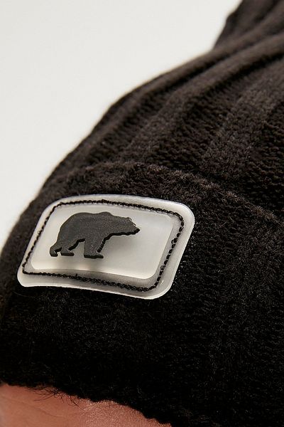 Bad Bear Fisherman Black Beret