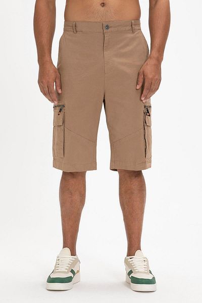 Bad Bear حبل Sweatshorts الجمل البني الرجال السراويل