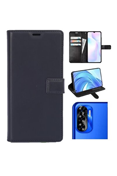 Reeder P13 Blue 2022 Kamera Korumalı Cüzdanlı Ve Kapaklı Kılıf