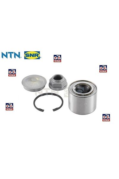SNR TEKER Bearing Kit - Rear, Doker Captur Lodgy, 1.2-1.6-1.5 DCİ (12-),8200639543 Gold