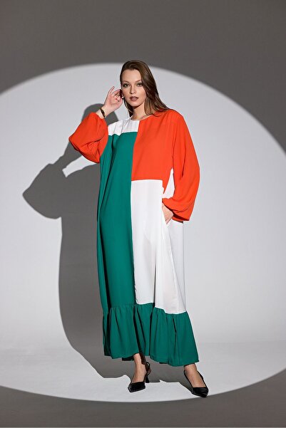 HANIQA Сукня з довгим поясом і кишенями