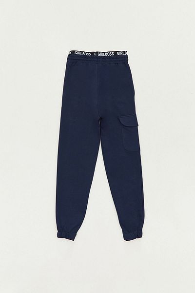 Fulla Moda Κείμενο Φούτερ για κορίτσι με κορδόνια Jogger